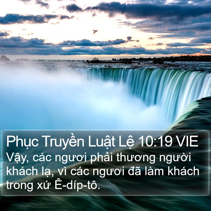 Phục Truyền Luật Lệ 10:19 VIE Bible Study