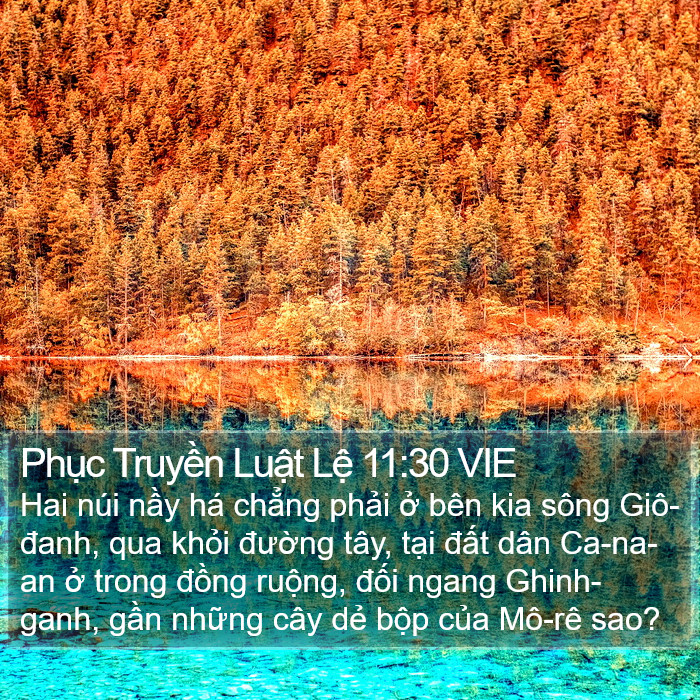 Phục Truyền Luật Lệ 11:30 VIE Bible Study