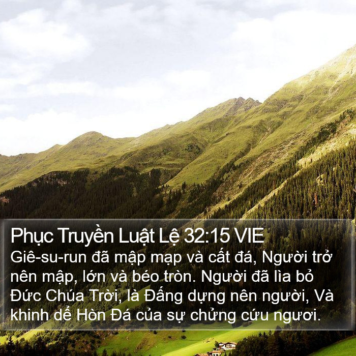 Phục Truyền Luật Lệ 32:15 VIE Bible Study