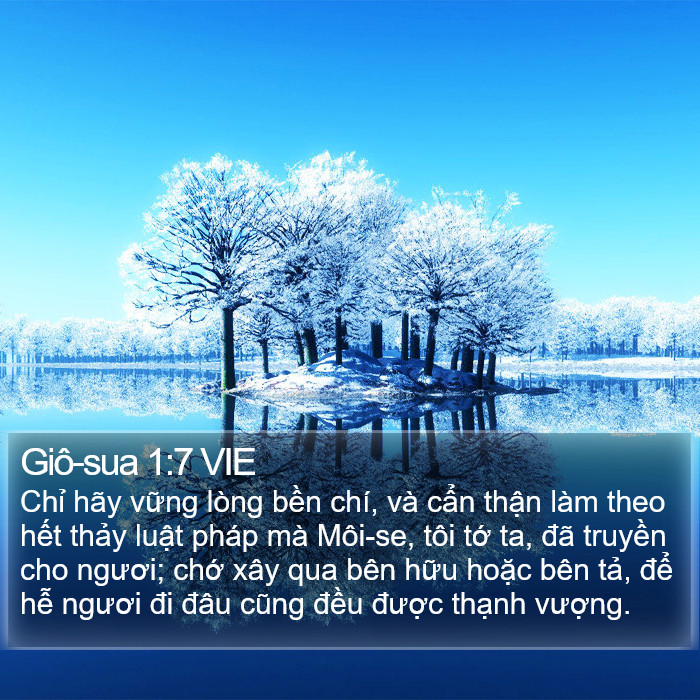 Giô-sua 1:7 VIE Bible Study