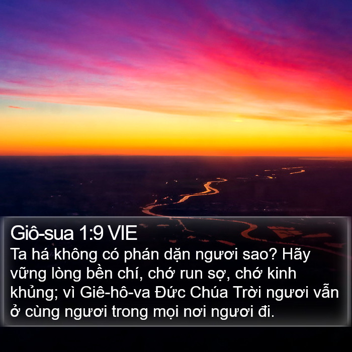 Giô-sua 1:9 VIE Bible Study