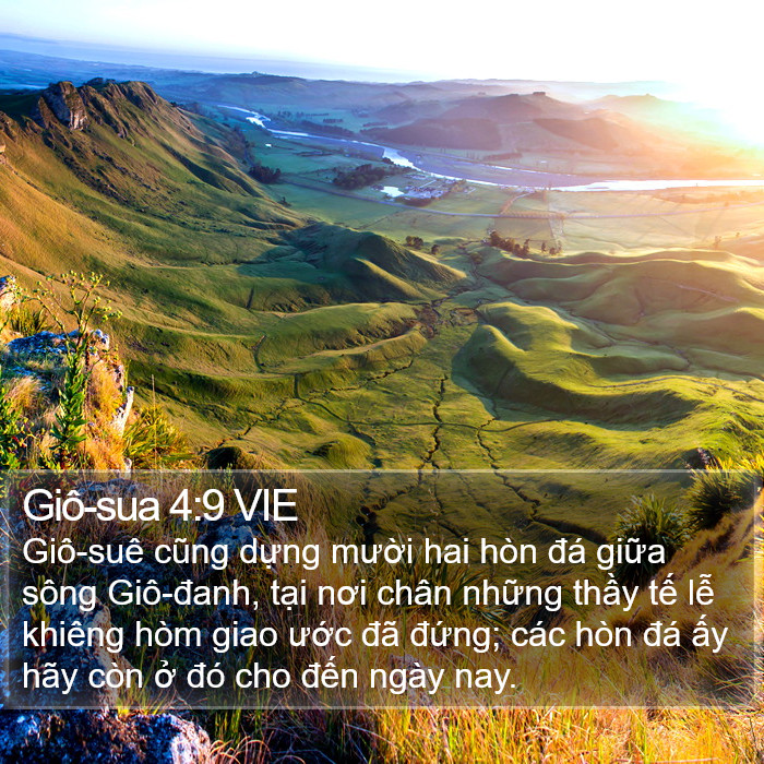 Giô-sua 4:9 VIE Bible Study