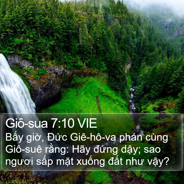 Giô-sua 7:10 VIE Bible Study
