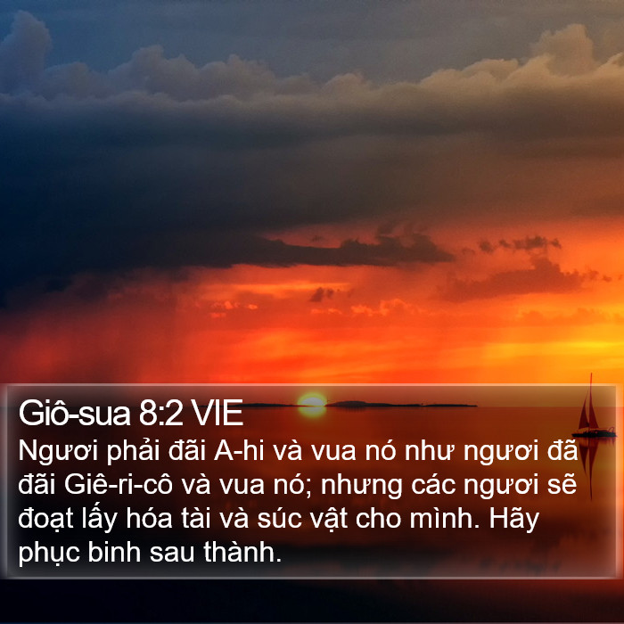 Giô-sua 8:2 VIE Bible Study