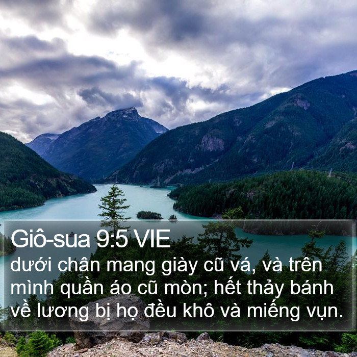 Giô-sua 9:5 VIE Bible Study