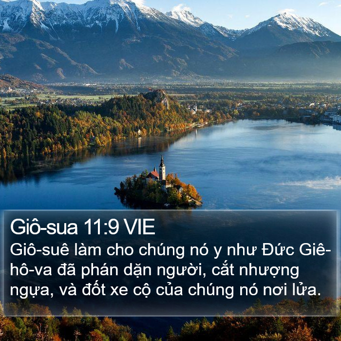 Giô-sua 11:9 VIE Bible Study