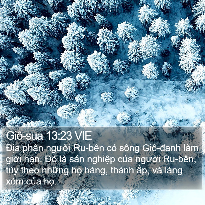 Giô-sua 13:23 VIE Bible Study