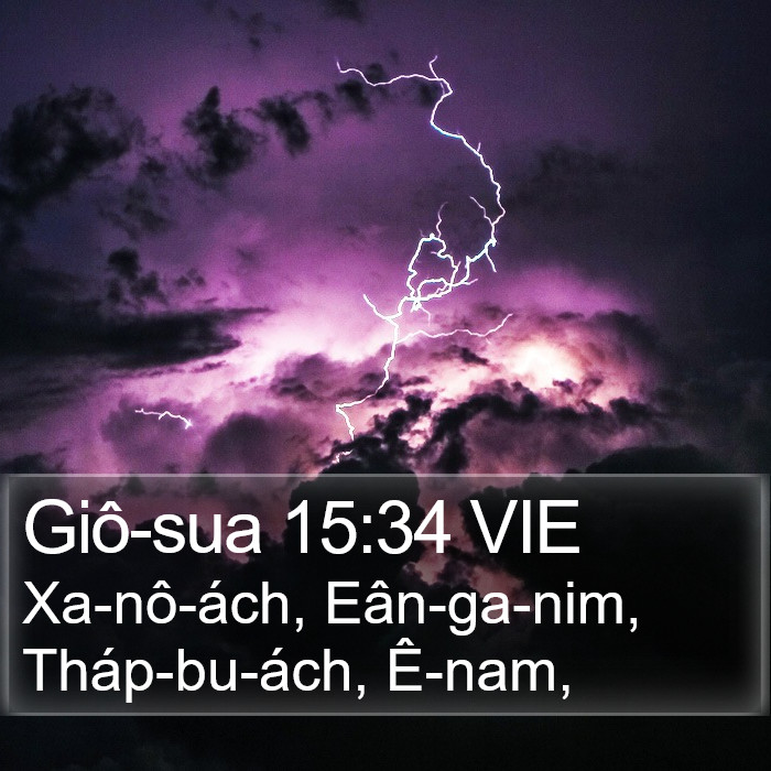 Giô-sua 15:34 VIE Bible Study