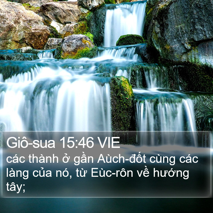 Giô-sua 15:46 VIE Bible Study