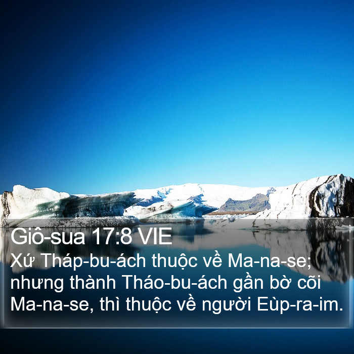 Giô-sua 17:8 VIE Bible Study