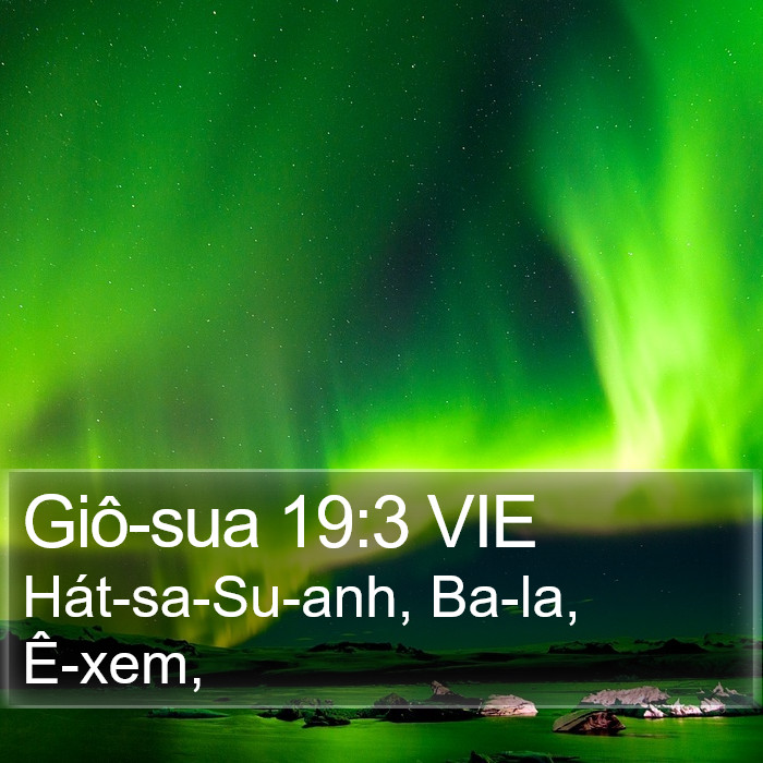 Giô-sua 19:3 VIE Bible Study