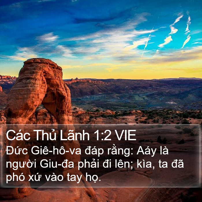 Các Thủ Lãnh 1:2 VIE Bible Study