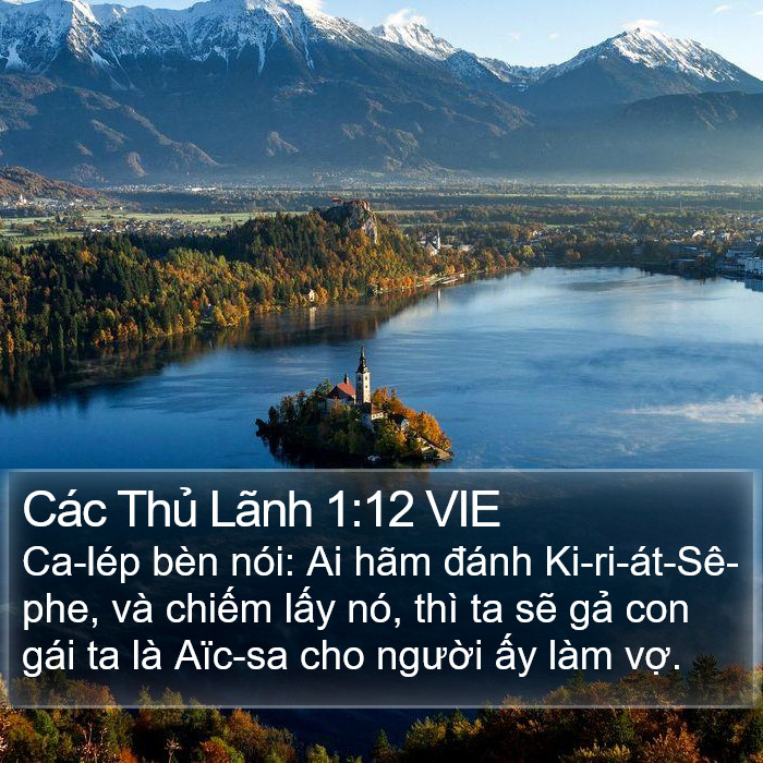 Các Thủ Lãnh 1:12 VIE Bible Study