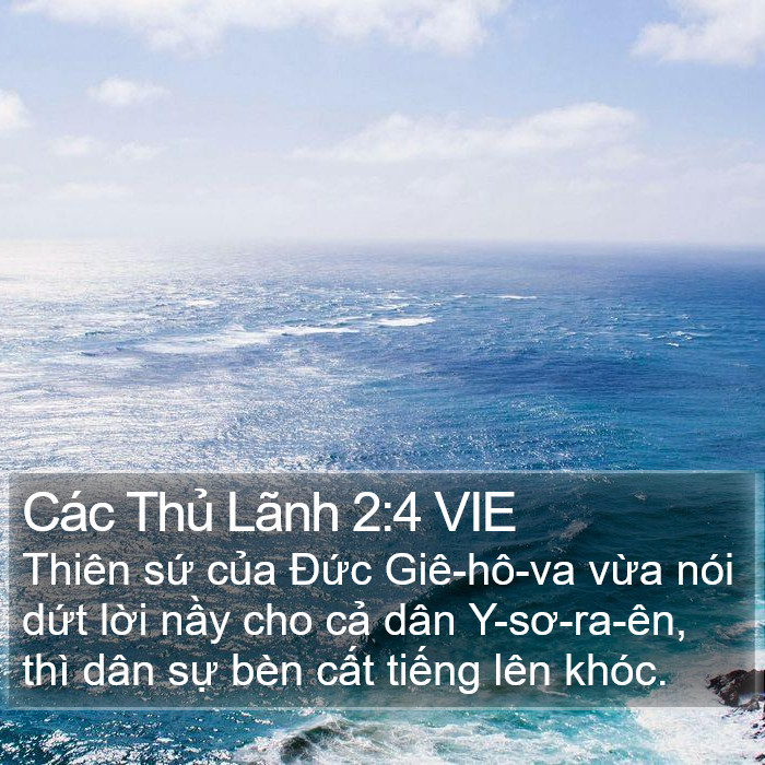 Các Thủ Lãnh 2:4 VIE Bible Study