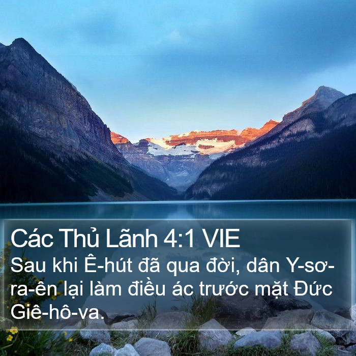 Các Thủ Lãnh 4:1 VIE Bible Study