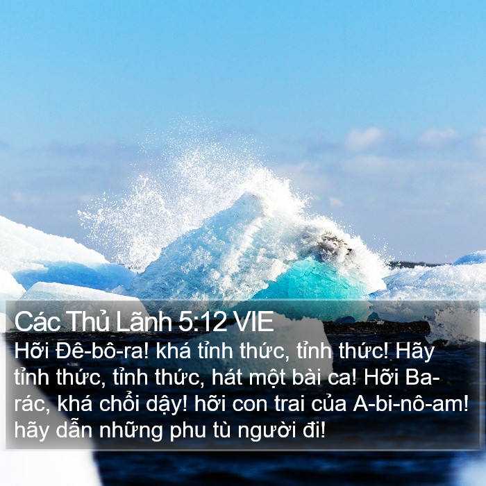 Các Thủ Lãnh 5:12 VIE Bible Study