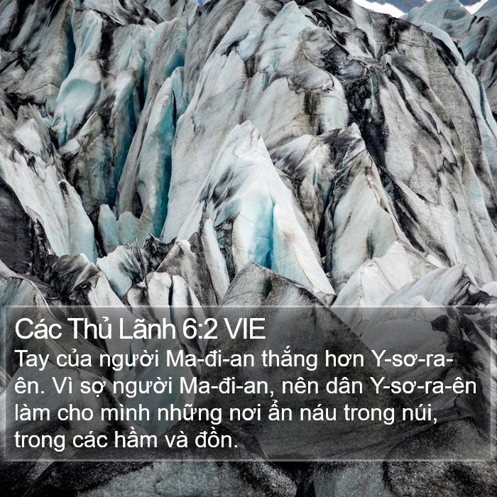 Các Thủ Lãnh 6:2 VIE Bible Study