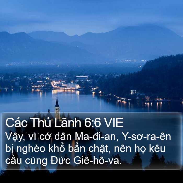 Các Thủ Lãnh 6:6 VIE Bible Study