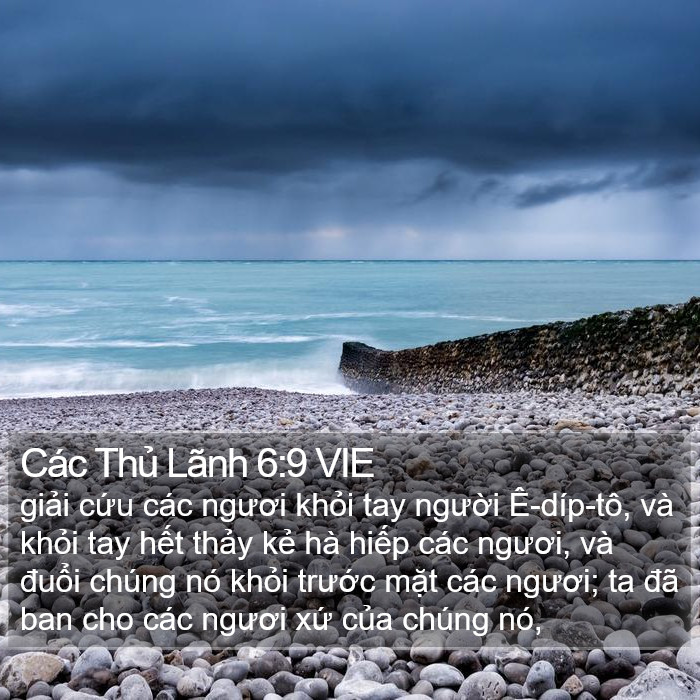 Các Thủ Lãnh 6:9 VIE Bible Study