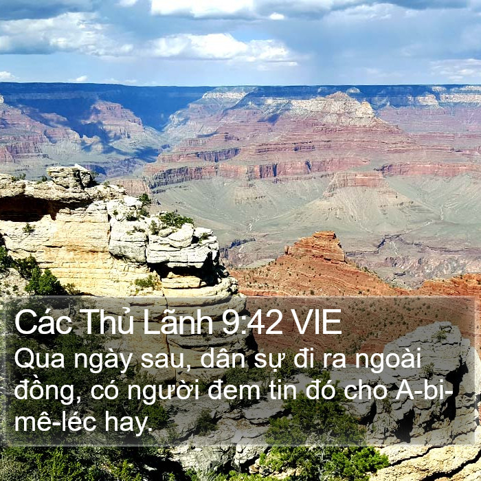 Các Thủ Lãnh 9:42 VIE Bible Study