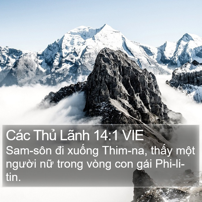 Các Thủ Lãnh 14:1 VIE Bible Study