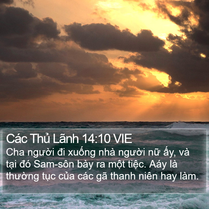 Các Thủ Lãnh 14:10 VIE Bible Study