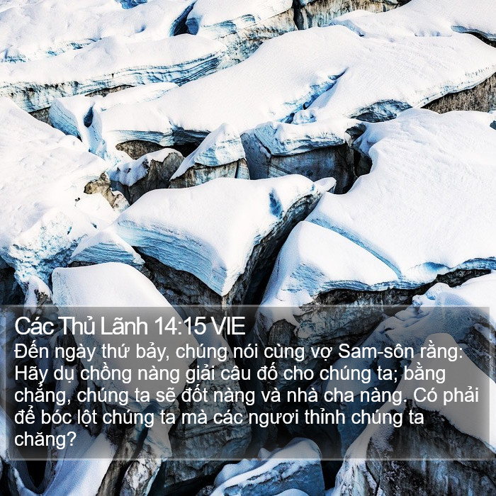 Các Thủ Lãnh 14:15 VIE Bible Study