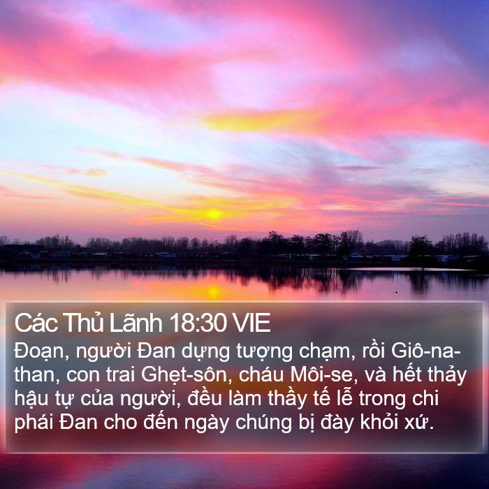 Các Thủ Lãnh 18:30 VIE Bible Study