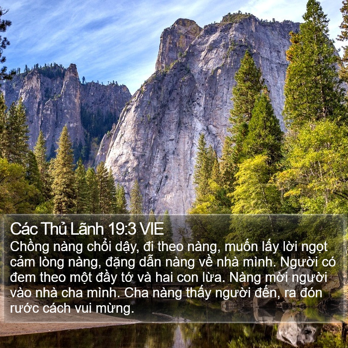 Các Thủ Lãnh 19:3 VIE Bible Study