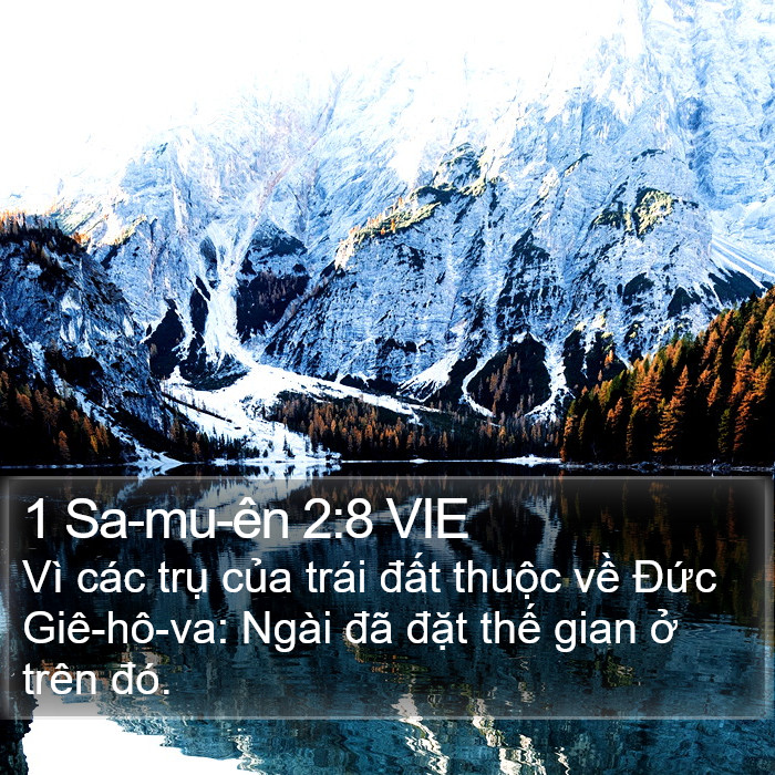 1 Sa-mu-ên 2:8 VIE Bible Study