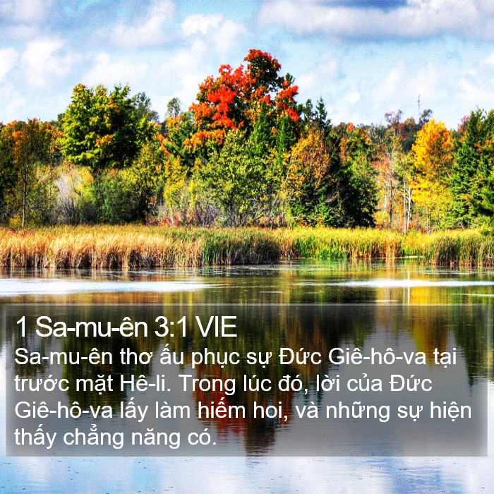 1 Sa-mu-ên 3:1 VIE Bible Study