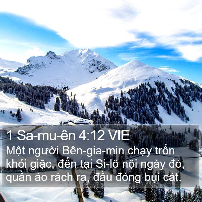 1 Sa-mu-ên 4:12 VIE Bible Study