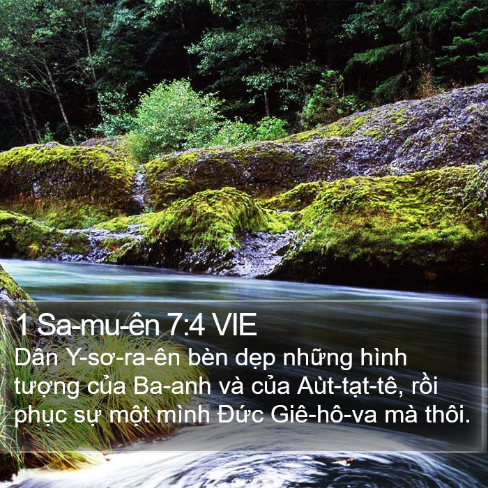1 Sa-mu-ên 7:4 VIE Bible Study