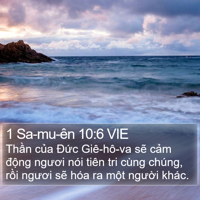1 Sa-mu-ên 10:6 VIE Bible Study