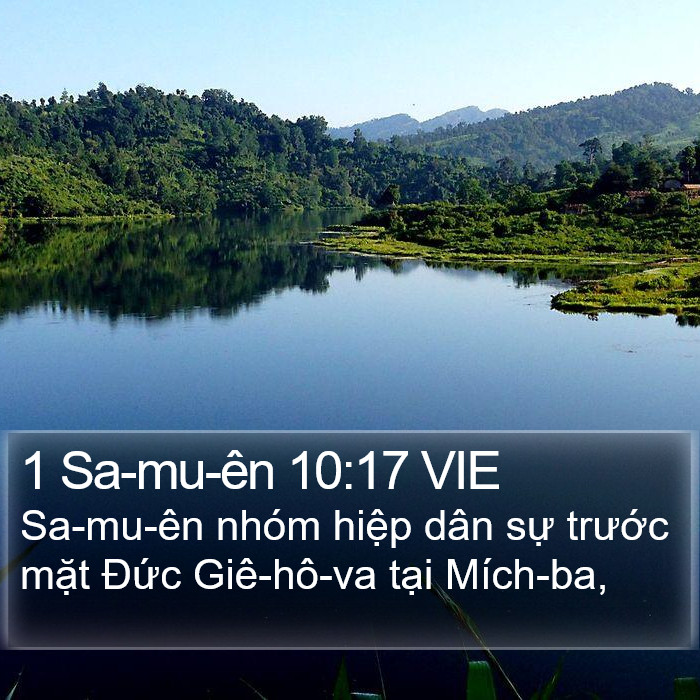 1 Sa-mu-ên 10:17 VIE Bible Study