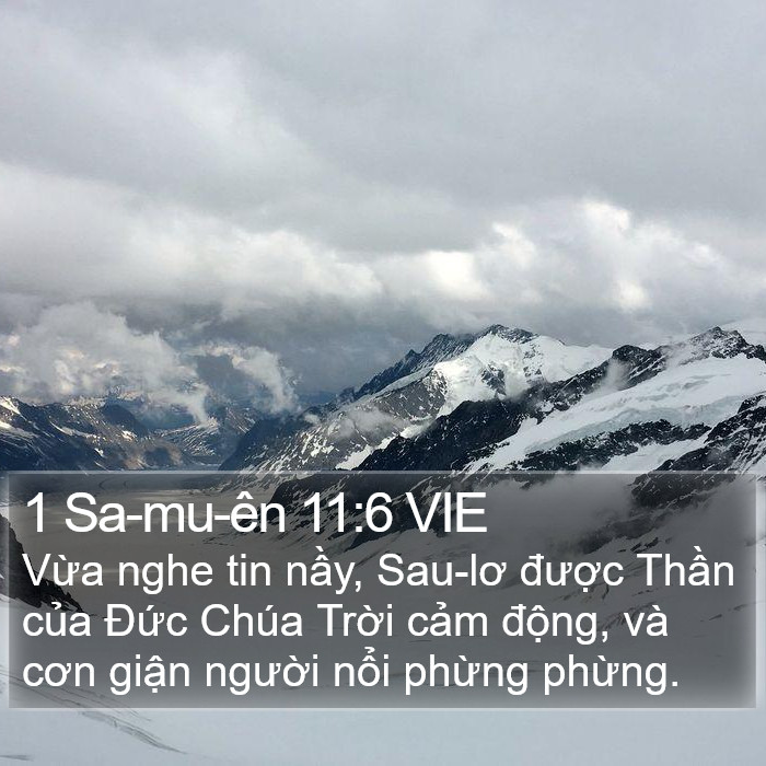 1 Sa-mu-ên 11:6 VIE Bible Study