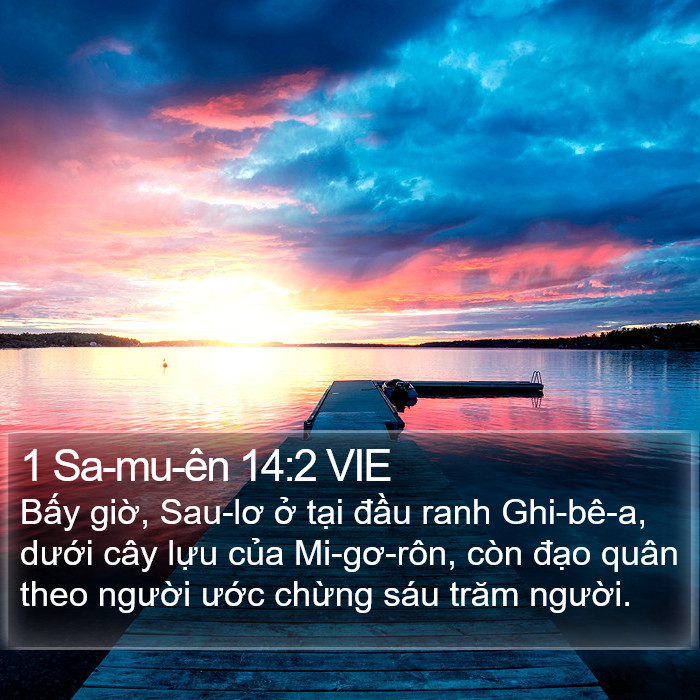 1 Sa-mu-ên 14:2 VIE Bible Study