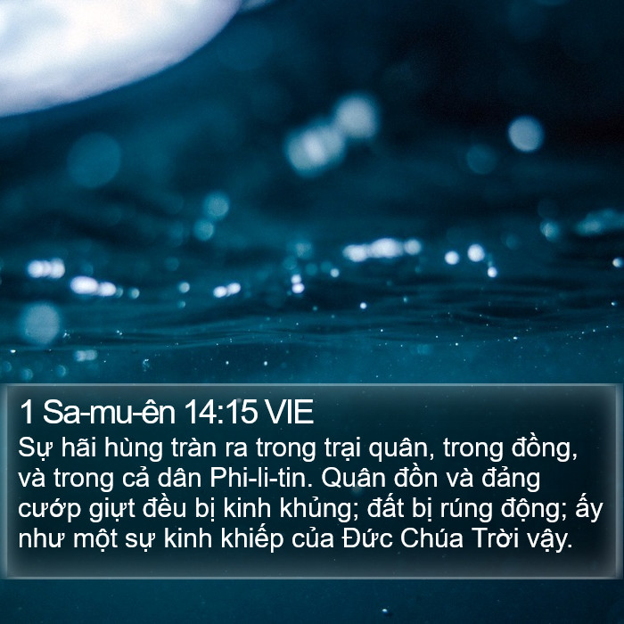 1 Sa-mu-ên 14:15 VIE Bible Study