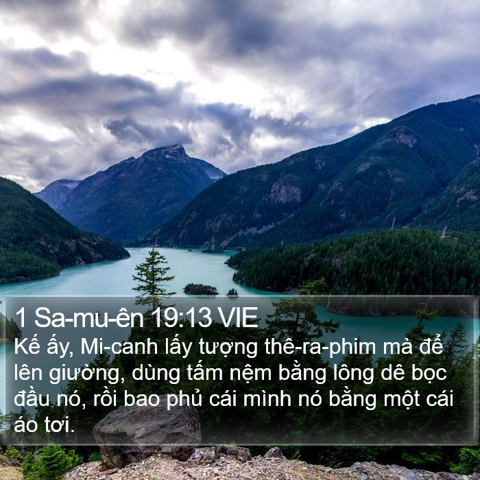 1 Sa-mu-ên 19:13 VIE Bible Study