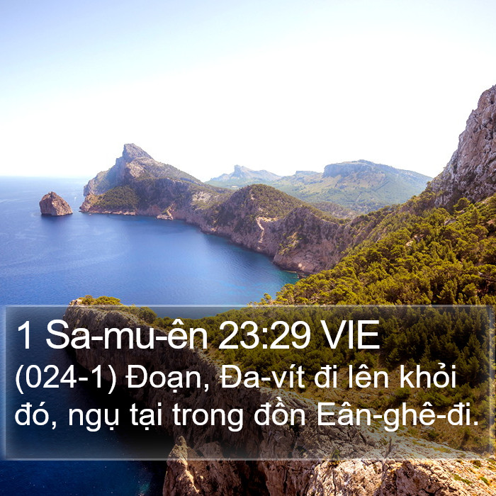 1 Sa-mu-ên 23:29 VIE Bible Study