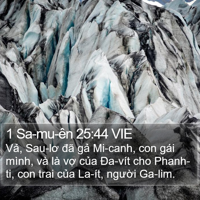 1 Sa-mu-ên 25:44 VIE Bible Study