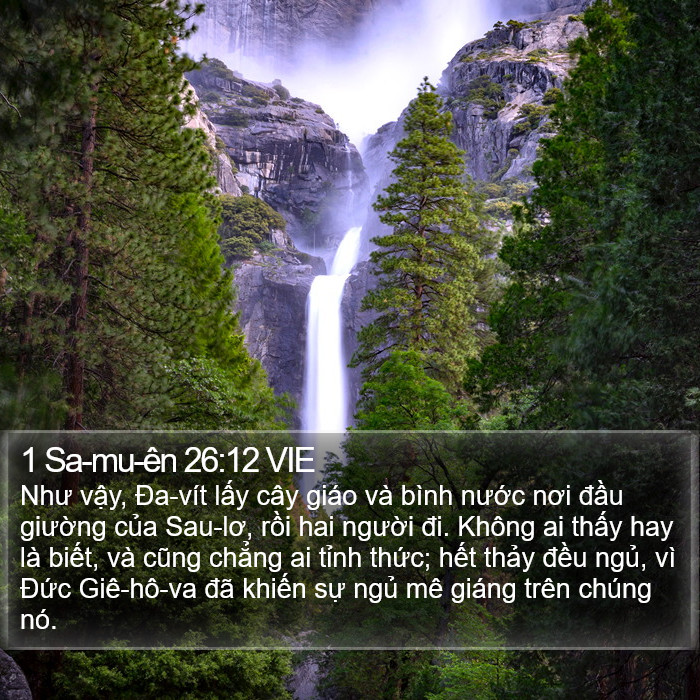 1 Sa-mu-ên 26:12 VIE Bible Study
