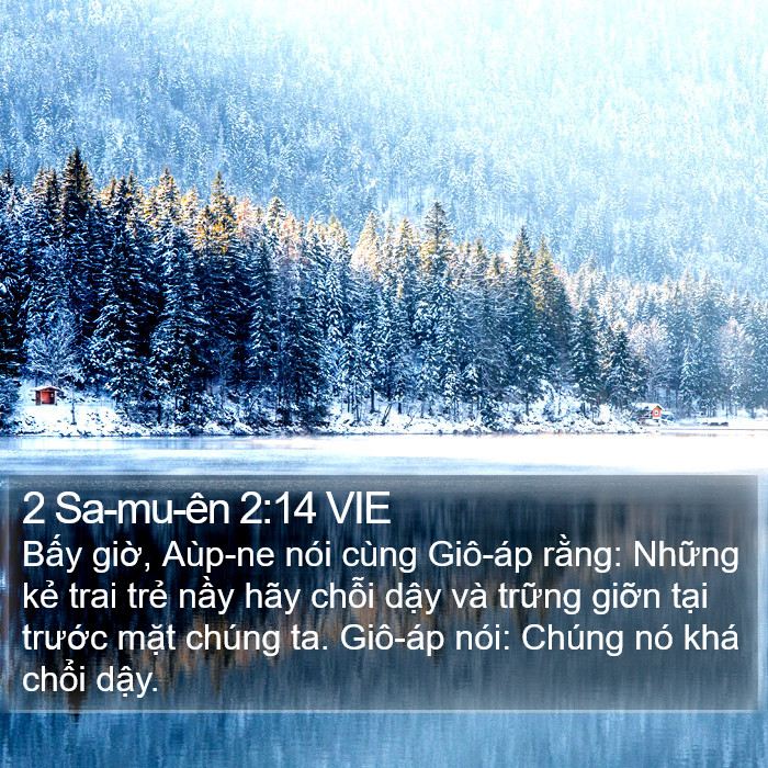 2 Sa-mu-ên 2:14 VIE Bible Study