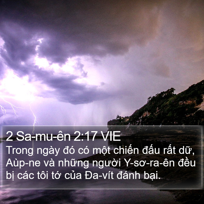 2 Sa-mu-ên 2:17 VIE Bible Study