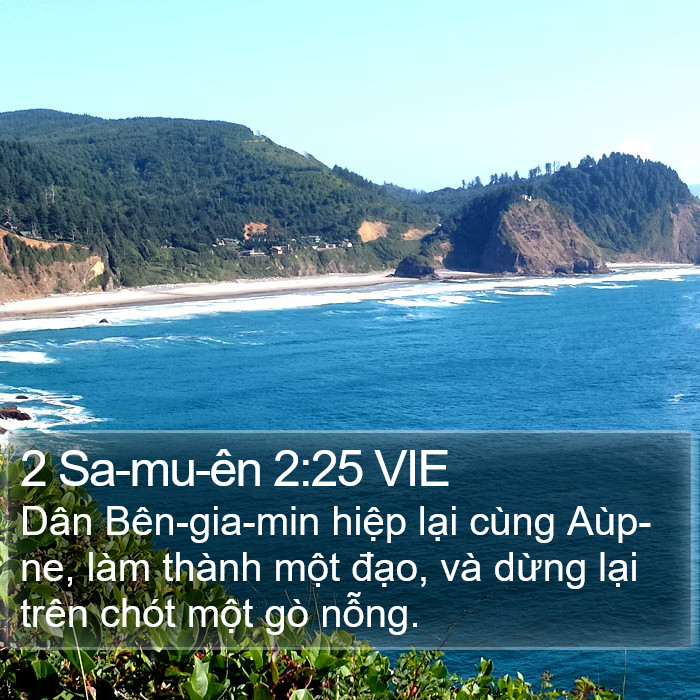 2 Sa-mu-ên 2:25 VIE Bible Study