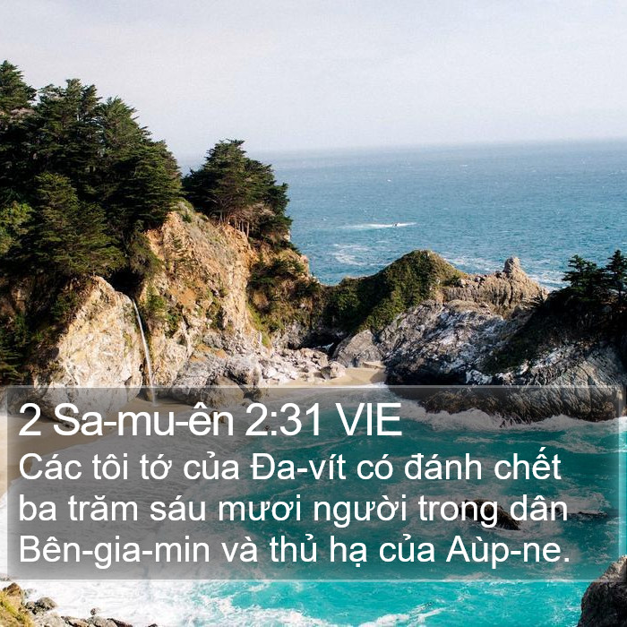 2 Sa-mu-ên 2:31 VIE Bible Study