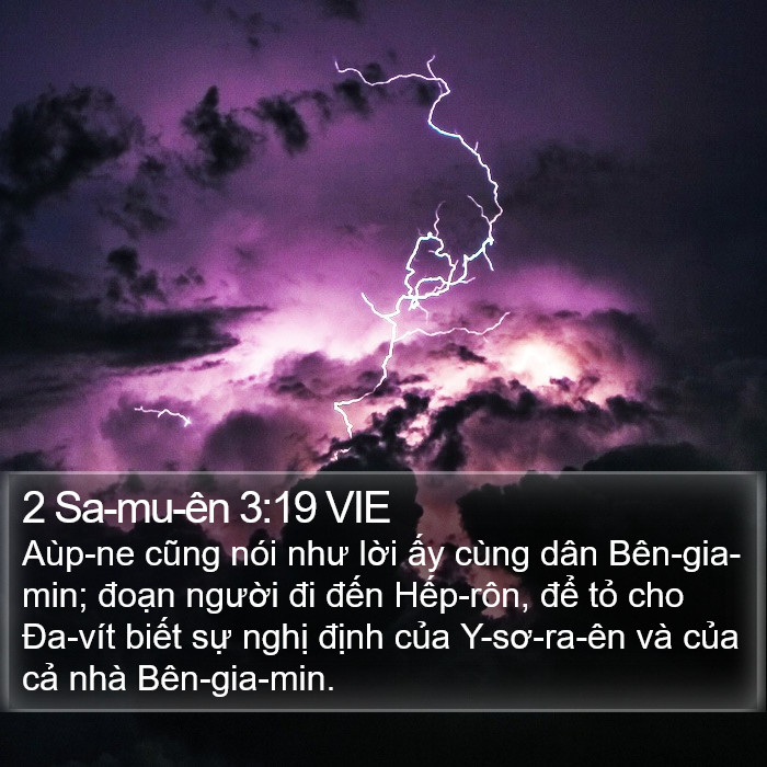 2 Sa-mu-ên 3:19 VIE Bible Study