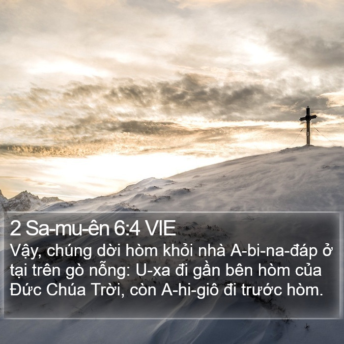 2 Sa-mu-ên 6:4 VIE Bible Study