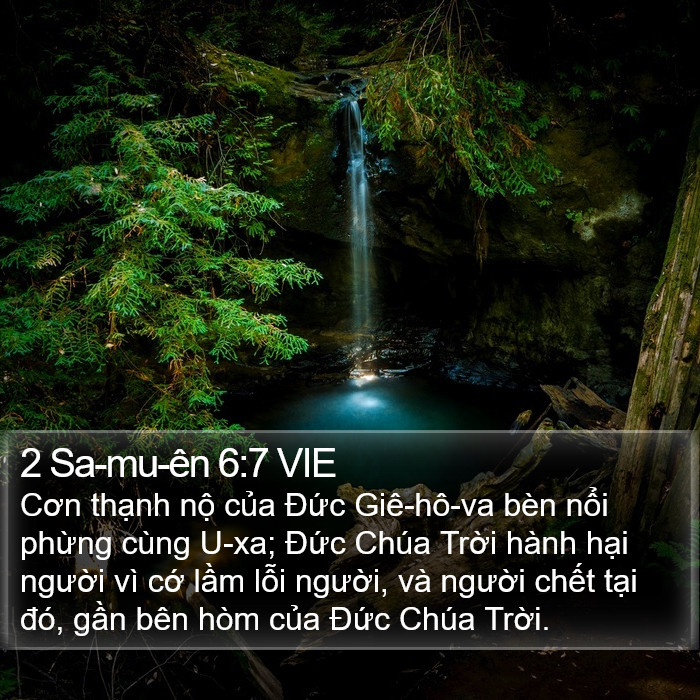 2 Sa-mu-ên 6:7 VIE Bible Study