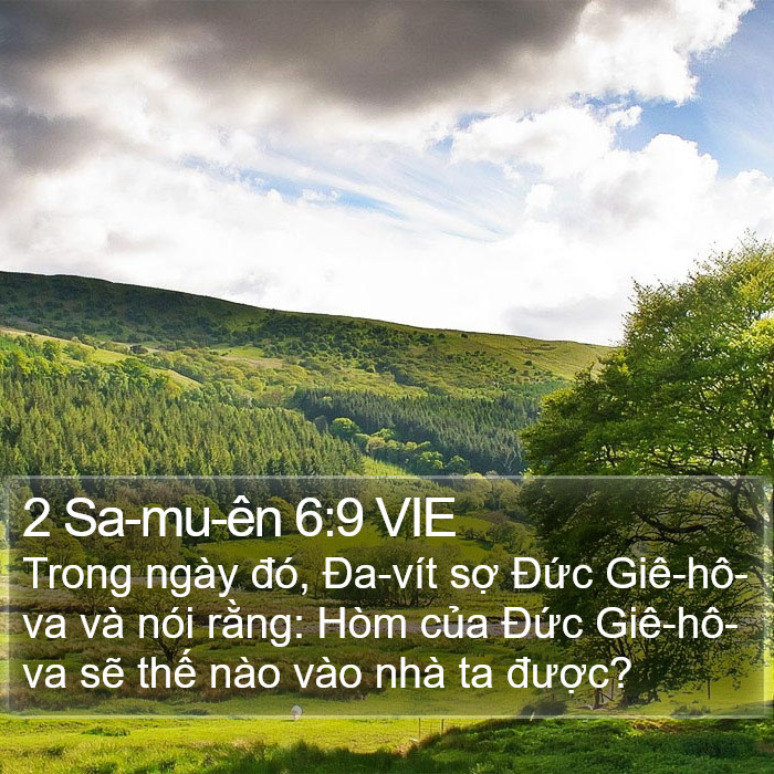 2 Sa-mu-ên 6:9 VIE Bible Study